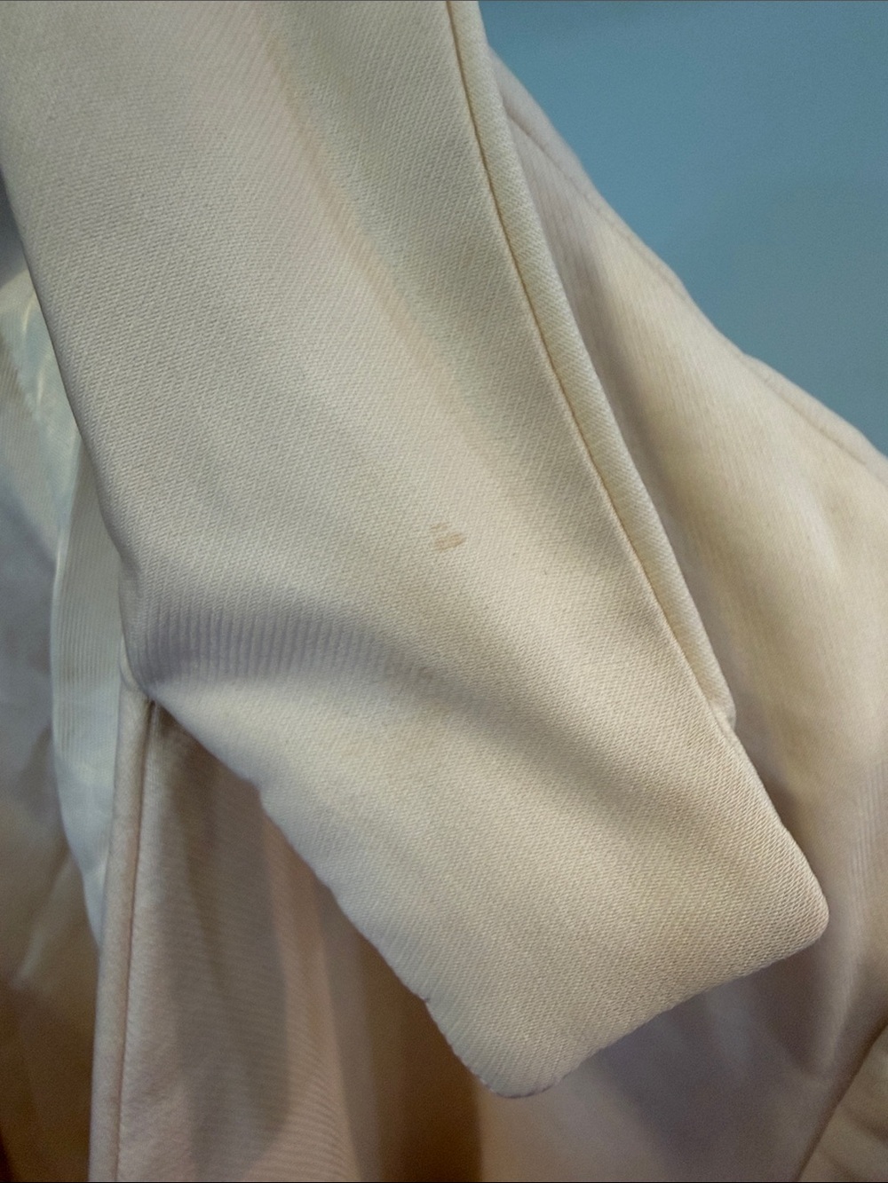Alexander McQueen Ivory Cream Tailored Blazer Jacket Made in Italy Sz 40 - Picture 14 of 16